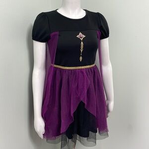 Disney Frozen 2 Exclusive Anna Cosplay Dress With Cape, Size L 10-12